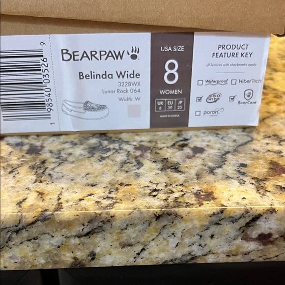 BearPaw Women's Black Sequin Moccasins - Picture 2 of 4